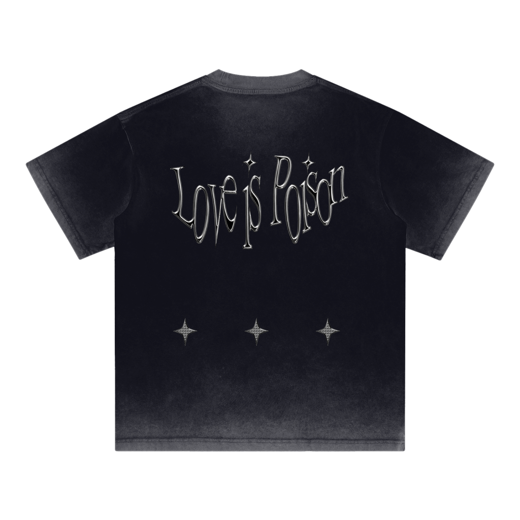 Reverse Dyed Loose Cotton T-Shirt