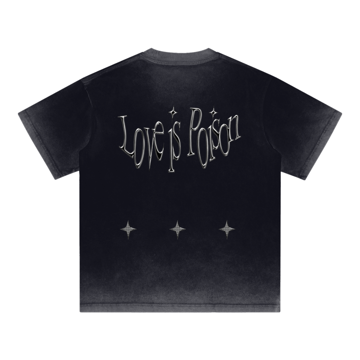 Reverse Dyed Loose Cotton T-Shirt