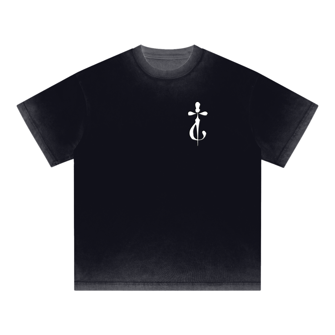 Reverse Dyed Loose Cotton T-Shirt