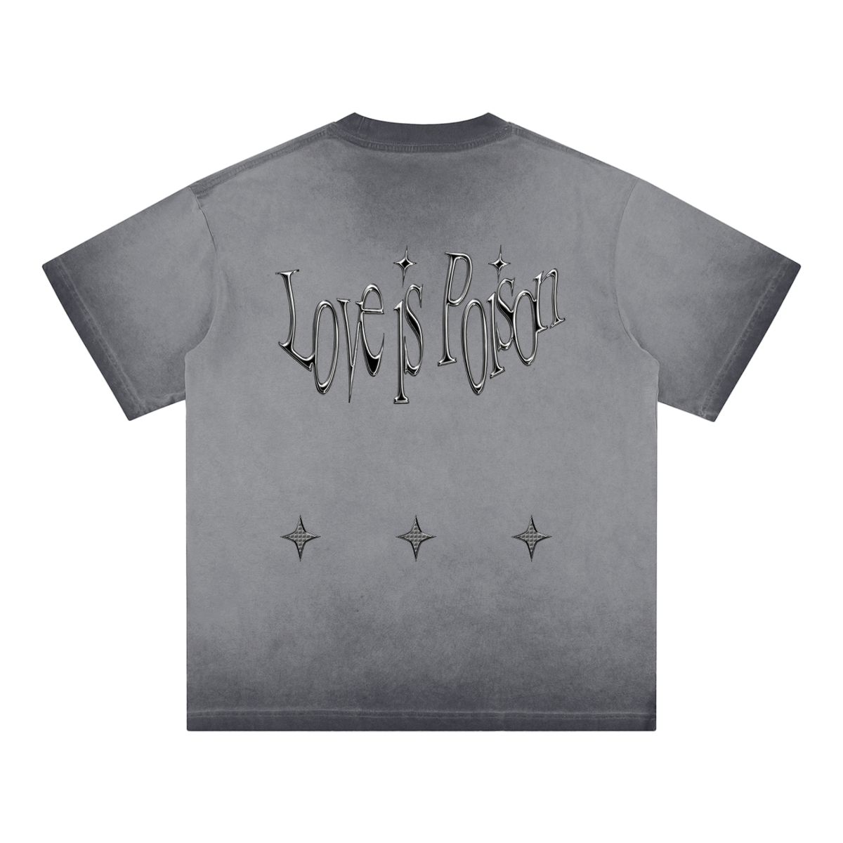 Reverse Dyed Loose Cotton T-Shirt